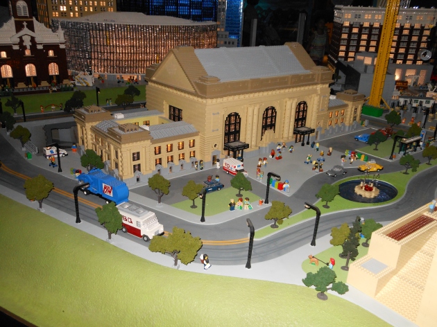 Union Station made out of LEGOs